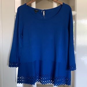 Talbots | 1X | Sweater | Royal Blue | NWT